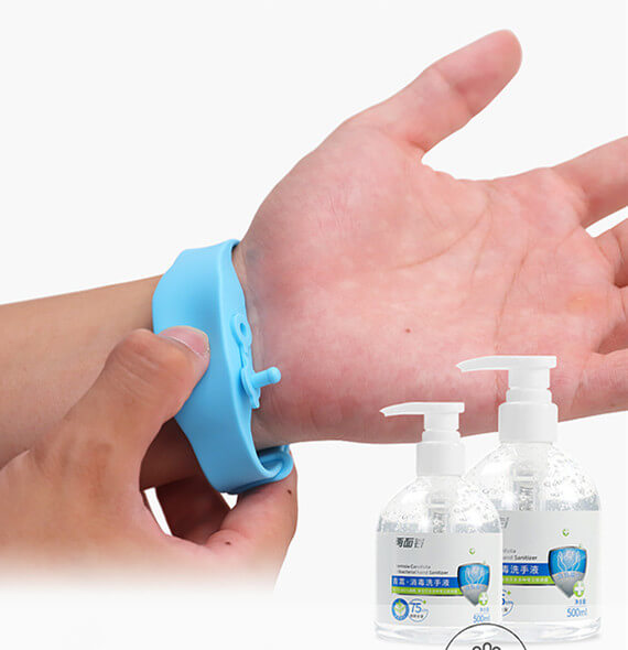 disinfection bracelet wrist sanitizer hand sanitizer dispenser 